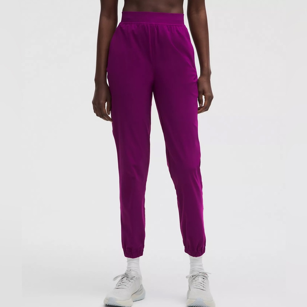 Lululemon Adapted State High-Rise Jogger Chilled Grape Size 6 NWT